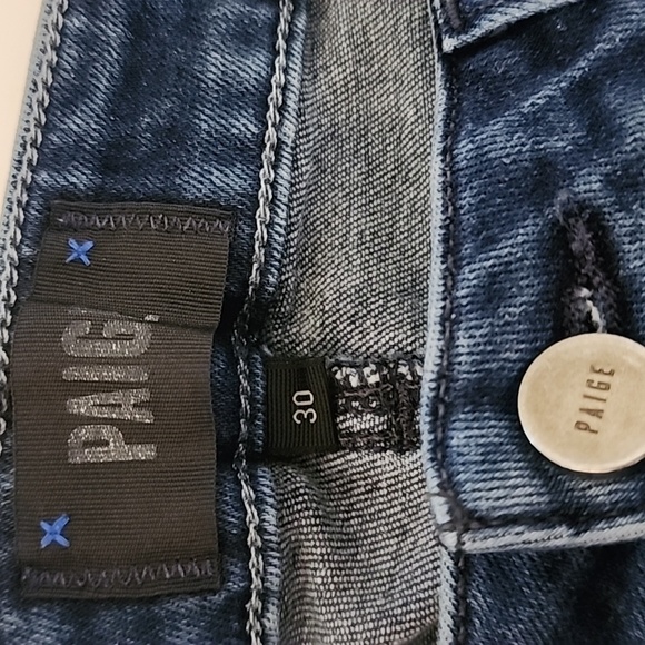 PAIGE Laurel Canyon High-Waisted Flare Jeans Women's Size 30 - Picture 10 of 11